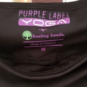 Purple Label Healing Hands YOGA Pants